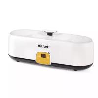 Йогуртница Kitfort КТ-6038, 20 Вт, 200 мл, 4 ёмкости, стекло, белая