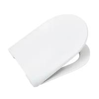 Сиденье для унитаза CEZARES CZR-GN-SC дюропласт, soft close, металлическое крепление, цвет: белый