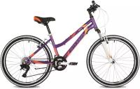 Велосипед STINGER 24" LAGUNA 2022 фиолетовый, 12"