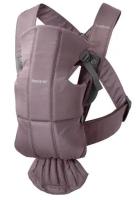 Рюкзак-Кенгуру для новорожденных BabyBjorn Mini Cotton dark purple 0210.34