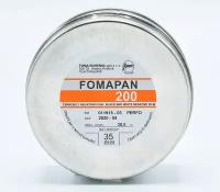 Фотопленка Foma PAN 200, 135 формат, катушка 30.5 м