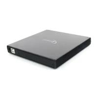 Оптический привод Gembird USB DVD-USB-02 ext. пластик, черный RTL