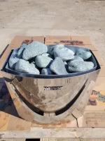 Жадеит шлифованный камни для бани и сауны (фракция 4-8 см) упаковка 5 кг