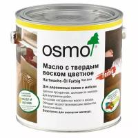 Osmo Масло с твердым воском цветное Hartwachs-ol Farbig 3071 Мед, 0,125 л