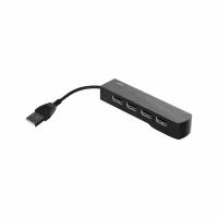 Разветвитель USB Ritmix CR-2406 black (USB хаб) на 4 порта USB (15119260), 1887937