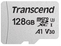 Карта памяти Micro SD Transcend 300S 128GB Class10 100MB/s (TS128GUSD300S)