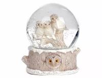 Снежный шар совята арви, ахти И анти, полистоун, стекло, 9 см, Goodwill MC38061