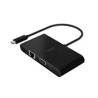 Док-станция Belkin USB-C Multimedia + Charge Adapter AVC004btBK, черный