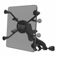 RAM-B-121-UN8U крепление RAM X-Grip для 7-8" планшетов на штурвал, струбцина, шары 1", муфта 95 мм