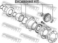 Ремкомплект подшипника ступицы Toyota Land Cruiser, DAC40804445KIT FEBEST DAC40804445-KIT