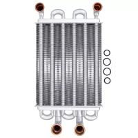 Теплообменник битермический Baxi Main, Main Four 18 кВт, Westen Quasar D 24F, турбированные версии 5700520