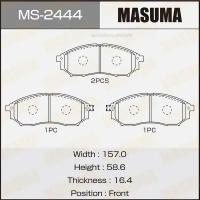 MASUMA MS2444 Колодки торм.пер