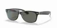 Солнцезащитные очки Ray-Ban RB2132 New Wayfarer Classic, размер M (Black On Transparent)