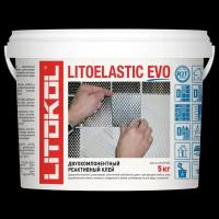 Клей для плитки реактивный Litokol Litoelastic Evo 5кг