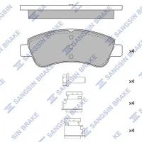 HI-Q SP1241 колодки дисковые передние\ Peugeot (Пежо) 307, Citroen (Ситроен) Xsara (Ксара) 1.4i-2.0hdi 00