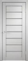 Дверь межкомнатная VellDoris UNICA 1, белый, 800x2000, LR, стекло мателюкс, без врезки замка и петель