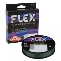 Леска плетеная Berkley Flex Braid 275m 0.14mm 6,7kg moss green