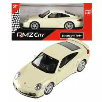 Машинка металлическая Uni-Fortune RMZ City 1:43 Porsche 911 Turbo, без механизмов, 2 цвета (красный/