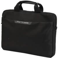 Сумка PORTCASE KCB-160 Black (нейлон,черная до 15,6")