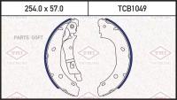 TATSUMI TCB1049 Колодки тормозные TATSUMI TCB1049 CITROEN Jumper 94->FIAT Ducato 94->PEUGEOT Boxer 94->