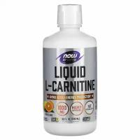 Now Foods, Sports, Liquid L-Carnitine, Citrus, 1,000 mg, 32 fl oz (946 ml)