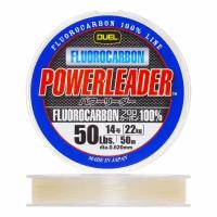 Флюорокарбон Duel Hardcore Powerleader FC Fluorocarbon 100% #14 0,620мм 50м (clear)