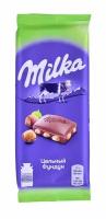 Milka Шоколад молочный с цельным фундуком, 85 г, 19 шт в коробке