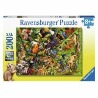 Пазл XXL Ravensburger «Красочные джунгли», 200 эл