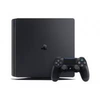 Игровая приставка Sony PlayStation 4 Slim 500 ГБ HDD, без игр, черный