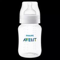 Philips Avent Бутылочка для кормления медленный поток Anti-colic 1+ SCY103/01 260 мл 1 шт