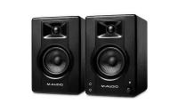 M-AUDIO BX3 PAIR Пара активных 2-х полосных мониторов ближнего поля, 1' шелковый ВЧ излучатель, 3,5' кевларовый НЧ излучатель, м