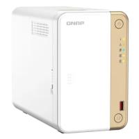 ABC Сетевое хранилище данных (NAS) QNAP TS-262-4G для 2xM.2, 2x3.5/2.5 SATA HDD (HDMI, USB3.2, LAN)