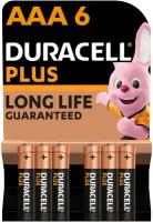 Элемент питания AAA DURACELL PLUS 6 шт