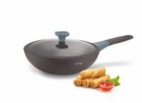 Сковорода Starke Pro WOK Luxury Grey, 28 см, с антипригарным покрытием