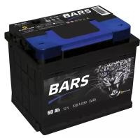 Аккумулятор автомобильный BARS 60 Ач обратная полярность