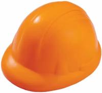 Антистресс «Каска», оранжевый, 8,3х7х4,4 см, вспененный каучук