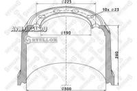 STELLOX 8500002SX 85-00002-SX_барабан тормозной!300x200/209 H=260 d=190/225 n10x23 \BPW