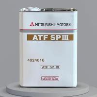 Трансмиссионное масло MITSUBISHI для АКПП ATF SP-III 4л 4024610 / Митсубиши