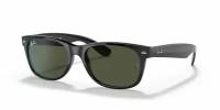 Солнцезащитные очки Ray-Ban RB2132 New Wayfarer Classic, размер M (Black/Green Classic G-15)