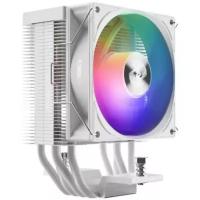 Вентилятор PCCooler R400 ARGB WH S115X/1200/1700/AM4/AM5 (TDP 180W, 90mm ARGB Fan, 4 тепловые трубки 6мм, 650-2200RPM, 28,3dBa)