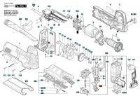 Роликовый рычаг для лобзика Bosch GST 140 BCE, GST 140 CE, GST 160 BCE (2601321911)