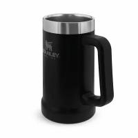 Термокружка Stanley Adventure Big Grip Beer Stein 0,7 л (Matte Black Pebble)