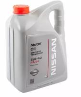 Nissan KE90090042R Масло моторное синтетическое "Motor Oil 5W-40", 5л