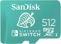 Карта памяти SanDisk microSDXC 512Gb (Animal Crossing) для Nintendo Switch (SDSQXAO-512G-GNCZN)