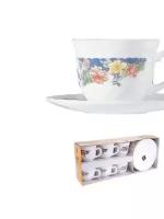 Чайный сервиз Arcopal Florine Флорайн, 12 предметов, объем чашки 220 мл