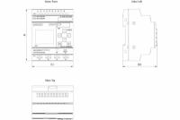 Siemens Микроконтроллер LOGO 12/24RCE, 8 DI 4 AI 4 DO, с дисплеем 6ED10521MD080BA1 6ED1052-1MD08-0BA1