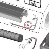 Panasonic CWT01C5374 Датчик вспомогательных труб внутреннего блока кондиционера CS-YW7MKD