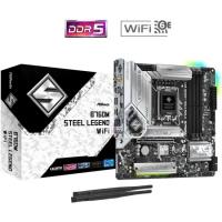 Материнская плата Asrock B760M STEEL LEGEND WIFI (LGA1700, mATX)