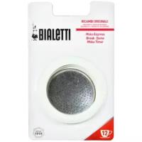 Уплотнитель Bialetti для стальных кофеварок 3шт (+ фильтр), 12 порций