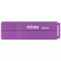 Флеш накопитель 32GB Mirex Line, USB 2.0, Фиолетовый